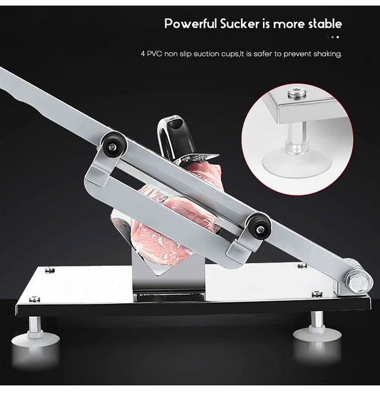 1pc Meat Cutter, Vegetable And Fruit Meat Cutter, Adjustable Thickness